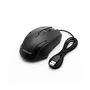 Mouse Renux Preto Com Fio Usb, 1200 Dpi, 3 Botões Re-mou-517