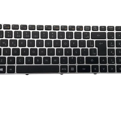 Teclado P/ Notebook Avell Titanium B153 Max - Prata
