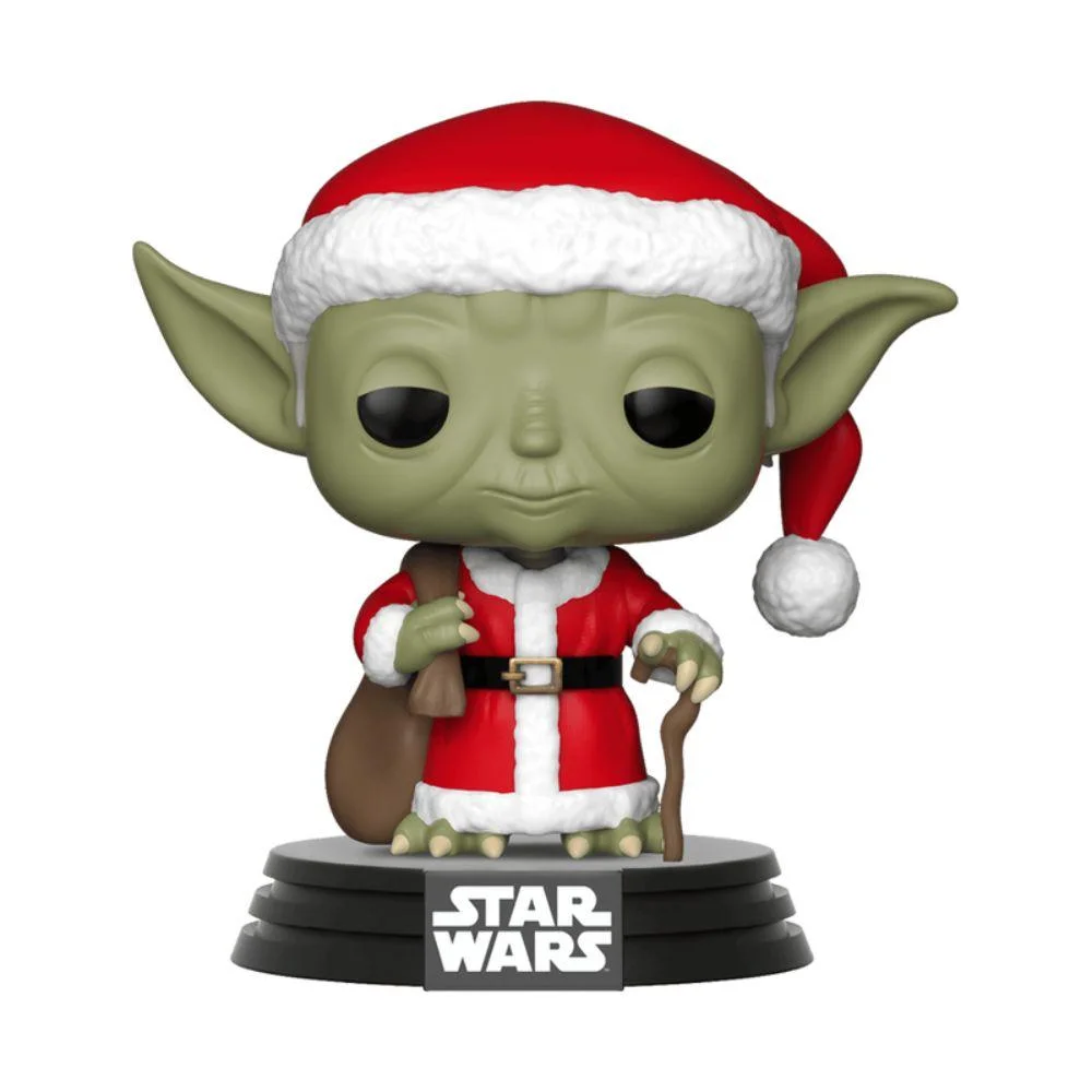 Imagem 2 de 3 do produto Boneco Funko Pop! Star Wars - Yoda Papai Noel