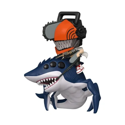 Boneco Funko Pop! Ride Deluxe Chainsaw Man - Chainsaw Man E Beam