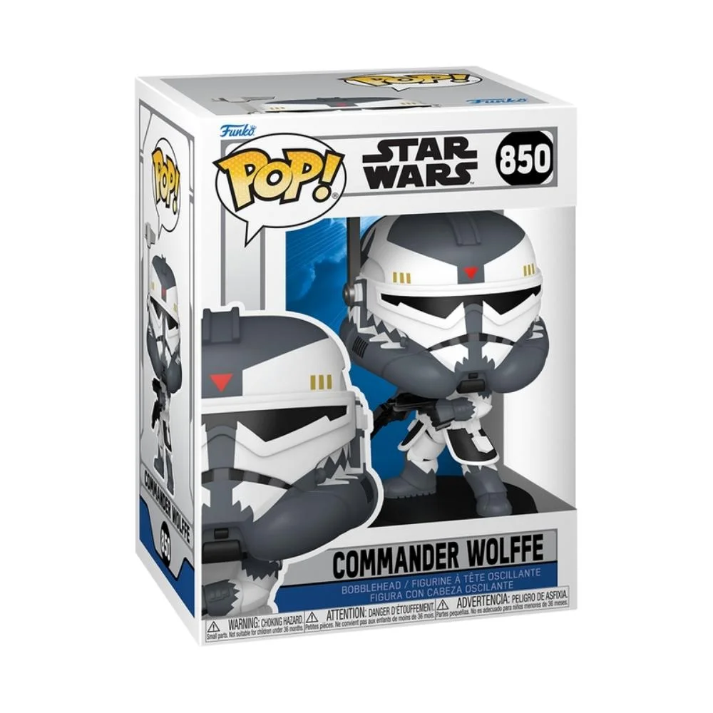 Imagem 3 de 3 do produto Boneco Funko Pop! Star Wars - Comandante Wolffe