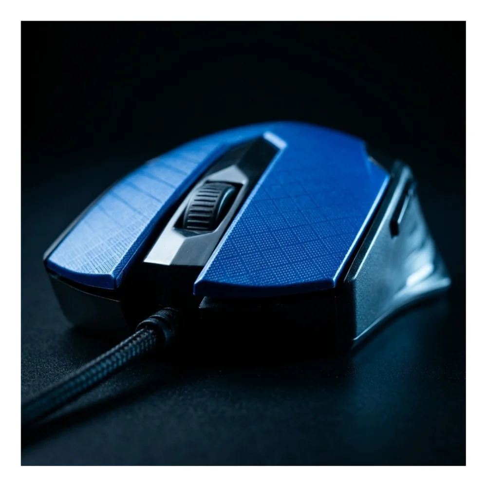 Imagem 4 de 4 do produto Mouse Renux Azul Com Fio Usb, 1200 Dpi, 3 Botões Re-mou-517