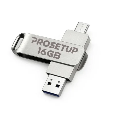 Pen Drive 16gb Prosetup Datatraveler Usb 2.0 + Usb-c - Gen 1 - Avanshare