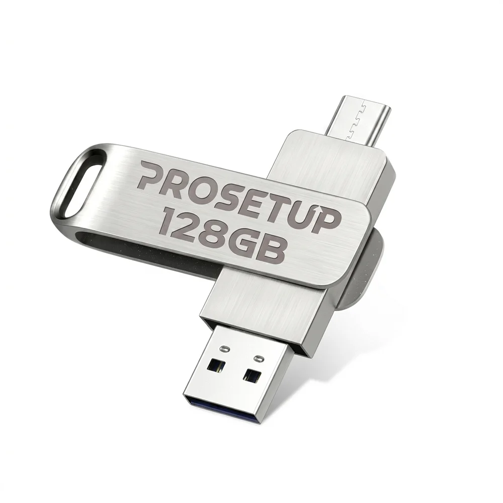 Pen Drive 128GB Prosetup Datatraveler Usb 2.0 + Usb-c - Gen 1 - Avanshare Pen Drive 128GB Prosetup Datatraveler Usb 2.0 + Usb-c - Gen 1 - Avanshare
