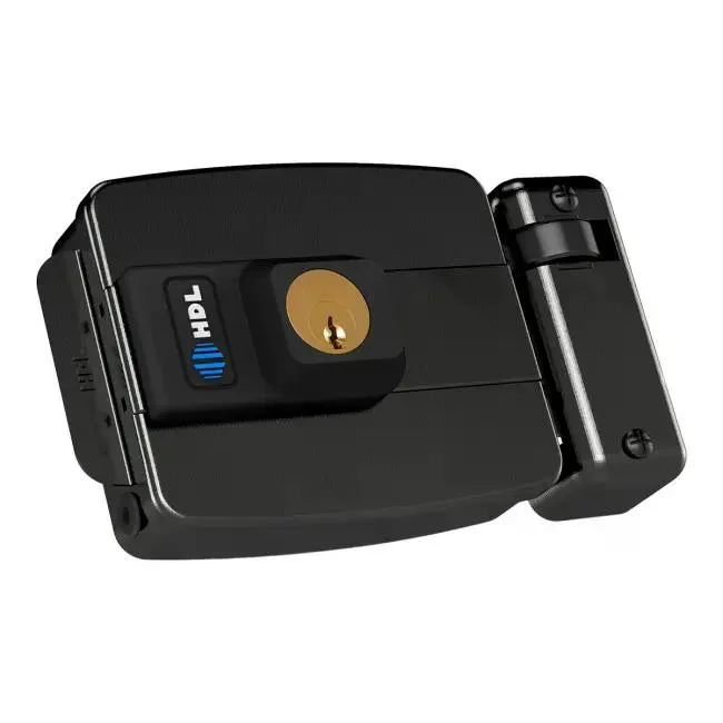 Imagem 2 de 3 do produto Fechadura Eletromecânica Hdl C90 Fx De Sobrepor Compacta Preta