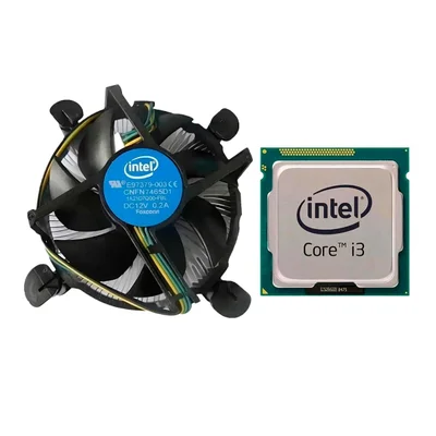 Intel® Core™ i3 8100 - LGA  1151 - Quad Core - 3.60ghz - Cache 6mb - Coffee Lake - Com Cooler - Oem