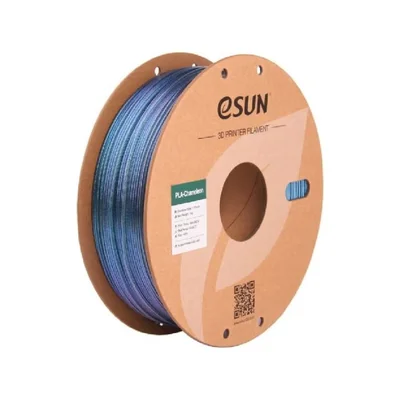 Filamento Esun Pla Camaleão Polares Prata Preto 1.75mm 1kg Carretel
