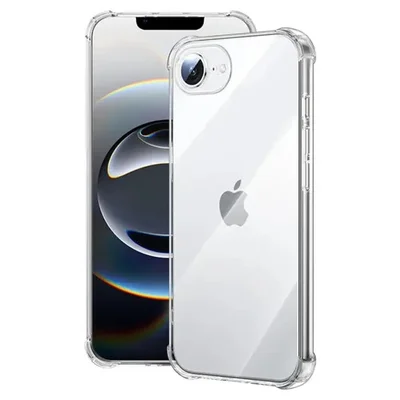 Capa Para Iphone 17e Anti Impactos Silicone Tpu Transparente