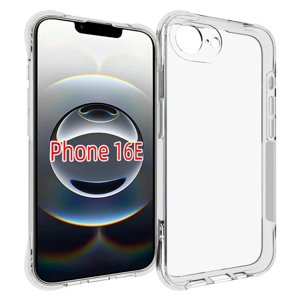 Imagem 3 de 5 do produto Capa Para Iphone 17e Anti Impactos Silicone Tpu Transparente
