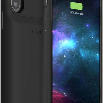 Capa Power Bank Compativel Com Iphone Xs Max Ultrafina Carregamento Sem Fio