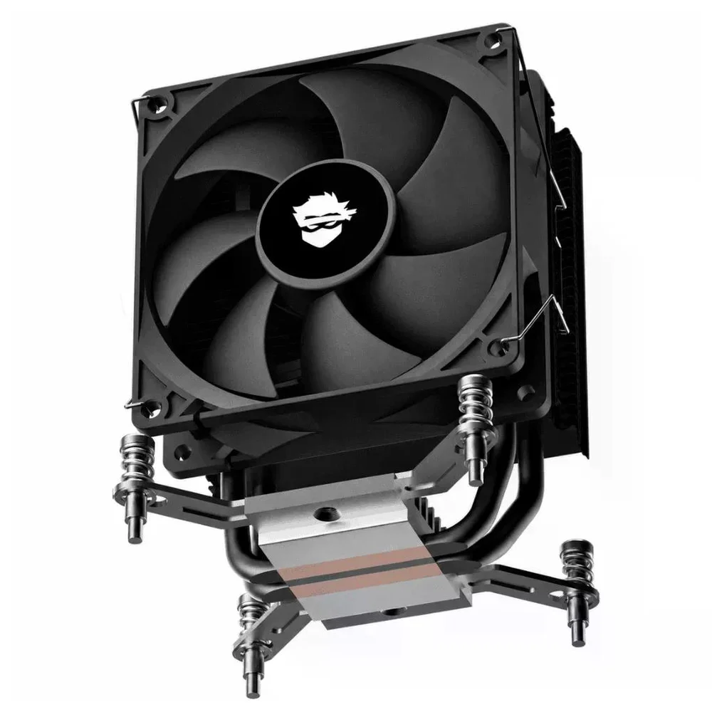 Imagem 2 de 5 do produto Air Cooler Gamer Ninja Hayate X2, Preto, RGB, 120mm, Amd, Intel, Gn-ac-hx2hb1f1aa