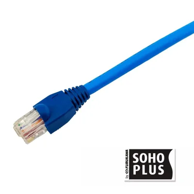 Cabo De Rede Cat6 20 Metros Furukawa Sohoplus Azul Patch Cord — foto 3