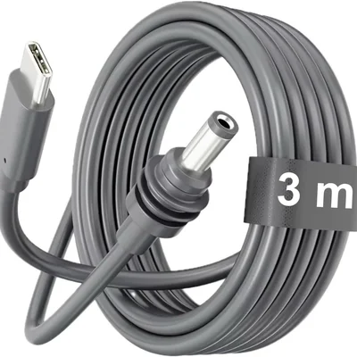 Cabo Para Carregar Starlinkk Mini De 3m 3 Metros Alimentação Dc Para Usb-c Tipo C Carregamento De Energia 100w Power Ban