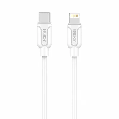 Cabo Turbo Hrebos Premium Horizonsync Cb-300i Usb-c Compativel Com Lightning Iphone Ios 1,2m | Carregamento Rápido