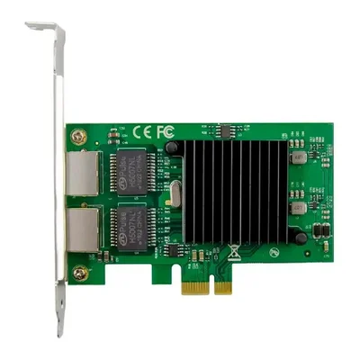 Placa De Rede Dual Giga Intel 82576eb - PCi-e X1 E1g42et