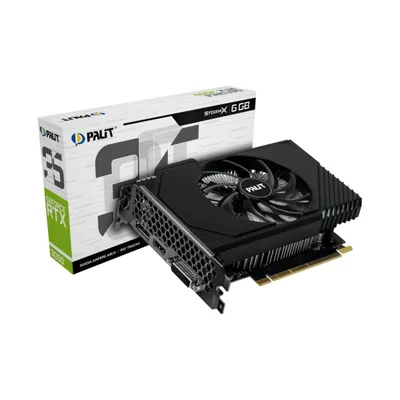 Placa De Vídeo Geforce RTX 3050 6gb Gddr6 96bits - Stormx - Palit Ne63050018je-1072f