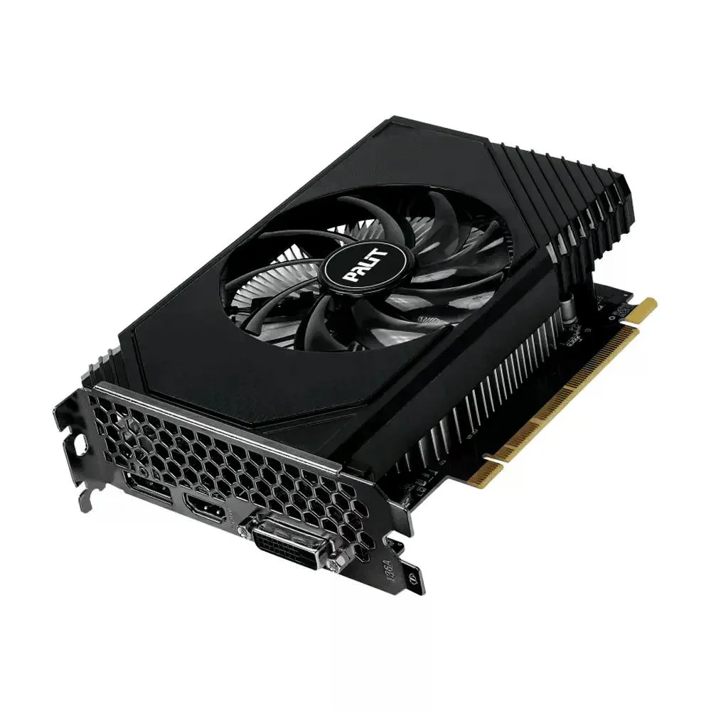 Placa De Vídeo Geforce RTX 3050 6gb Gddr6 96bits - Stormx - Palit Ne63050018je-1072f Placa De Vídeo Geforce RTX 3050 6gb Gddr6 96bits - Stormx - Palit Ne63050018je-1072f