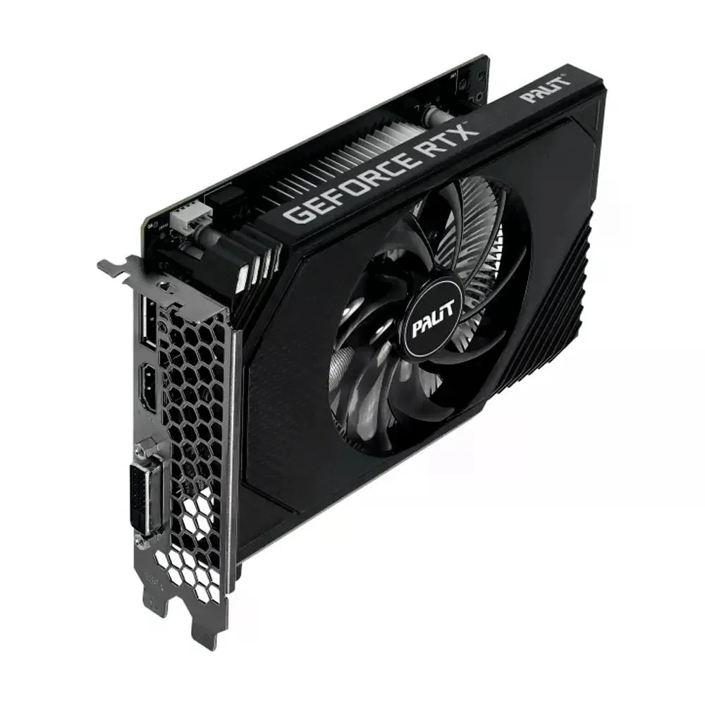 Placa De Vídeo Geforce RTX 3050 6gb Gddr6 96bits - Stormx - Palit Ne63050018je-1072f Placa De Vídeo Geforce RTX 3050 6gb Gddr6 96bits - Stormx - Palit Ne63050018je-1072f