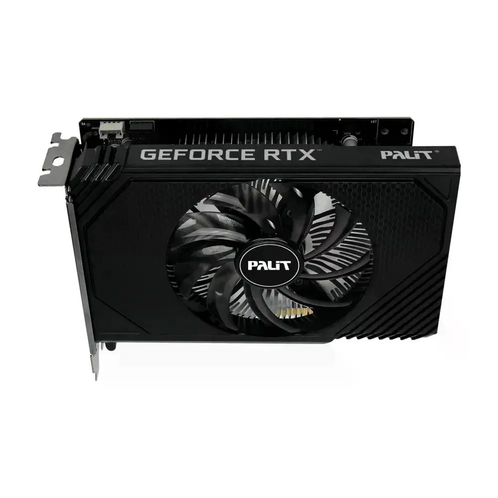 Placa De Vídeo Geforce RTX 3050 6gb Gddr6 96bits - Stormx - Palit Ne63050018je-1072f Placa De Vídeo Geforce RTX 3050 6gb Gddr6 96bits - Stormx - Palit Ne63050018je-1072f