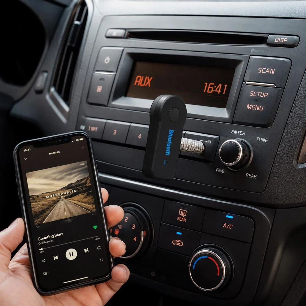 Imagem 4 de 5 do produto Receptor Bluetooth Adaptador Para Música P2