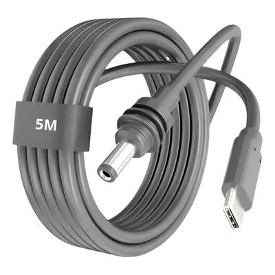 Cabo Usb 5 Metros Compatível Com Starlink Mini Usb C Para Dc Cabo De Alimentação