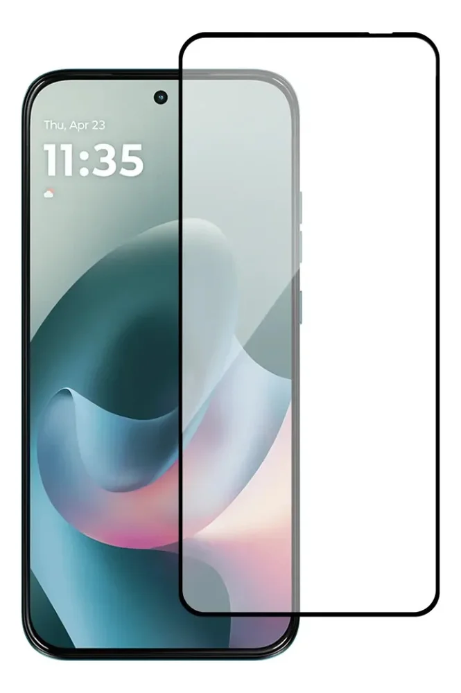 Imagem 4 de 5 do produto Kit Capa Carteira Estojo Flip + Película 3d De Vidro Para Moto G57 5g