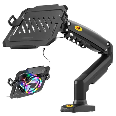 Suporte Articulado Para Notebook Pistão A Gás Nb-f80 + Bandeja Nbh-8RGB