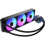 Water Cooler Kalkan Aura Lite 360, 360mm, ARGB, Intel-amd, Preto, Klk00099