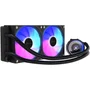 Water Cooler Kalkan Aura Lite 240, 240mm, ARGB, Intel-amd, Preto, Klk00098