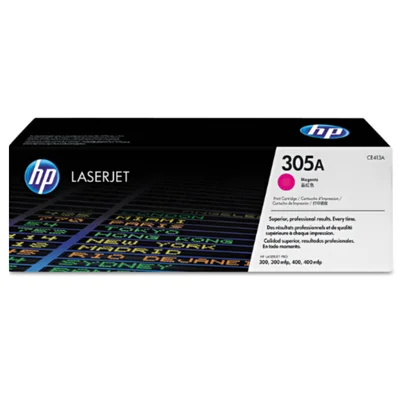 Toner Ce413a (305a) Hp | M475, M451, M375, M351, M475dw, M475dn, M451nw, M451dw, M451dn, M375nw Magenta | Produto Oficial Hp