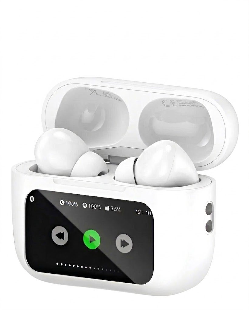 Fone Bluetooth Sem Fio Com Tela Touch Inteligente