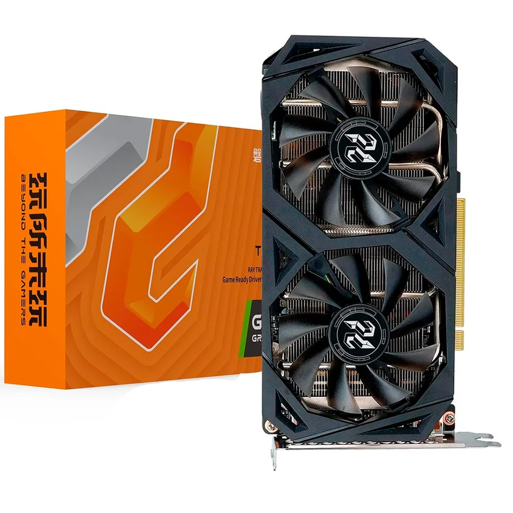 Placa De Video Gamer Nvidia RTX 2060 6gb 192bits Gddr6 HDMI