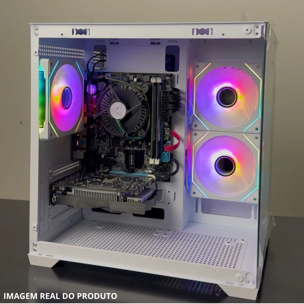 PC Gamer Arvex Aquario Branco Intel Core i7 Radeon Rx 6600 Memoria 16gb SSD 480GB Fonte 500w 80 Plus PC Gamer Arvex Aquario Branco Intel Core i7 Radeon Rx 6600 Memoria 16gb SSD 480GB Fonte 500w 80 Plus
