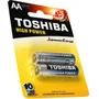 Pilha Alcalina Aa 1,5v Toshiba Longa Duração Kit 8 Pilhas