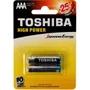 Pilha Alcalina Aaa 1,5v Toshiba Longa Duração Kit 4 Pilhas