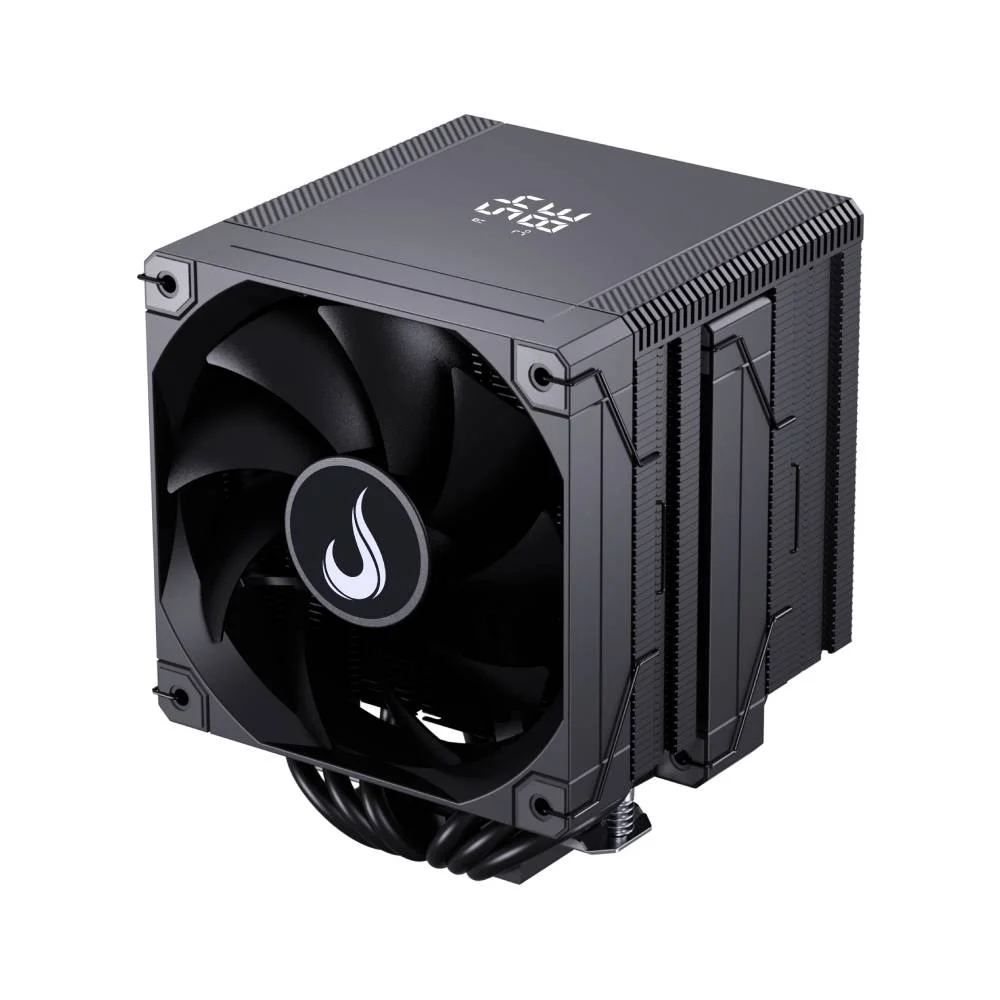 Imagem 2 de 5 do produto Air Cooler Gamer Rise Mode Temp 6 Pro Black AMD e Intel 120mm Preto - RM-ACT6P-B