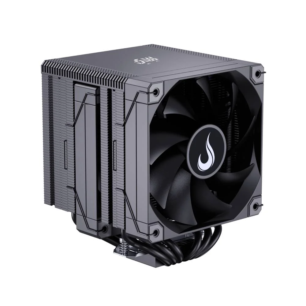 Imagem 4 de 5 do produto Air Cooler Gamer Rise Mode Temp 6 Pro Black AMD e Intel 120mm Preto - RM-ACT6P-B