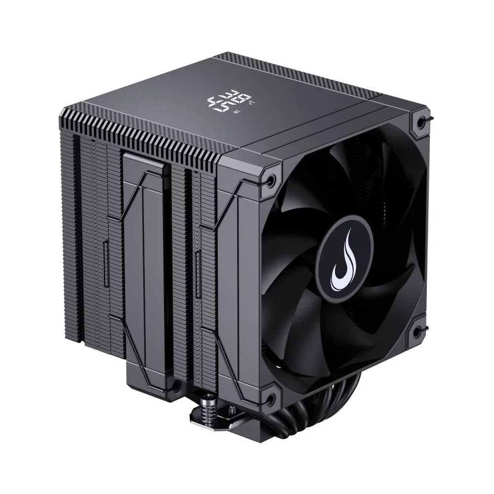 Imagem 5 de 5 do produto Air Cooler Gamer Rise Mode Temp 6 Pro Black AMD e Intel 120mm Preto - RM-ACT6P-B