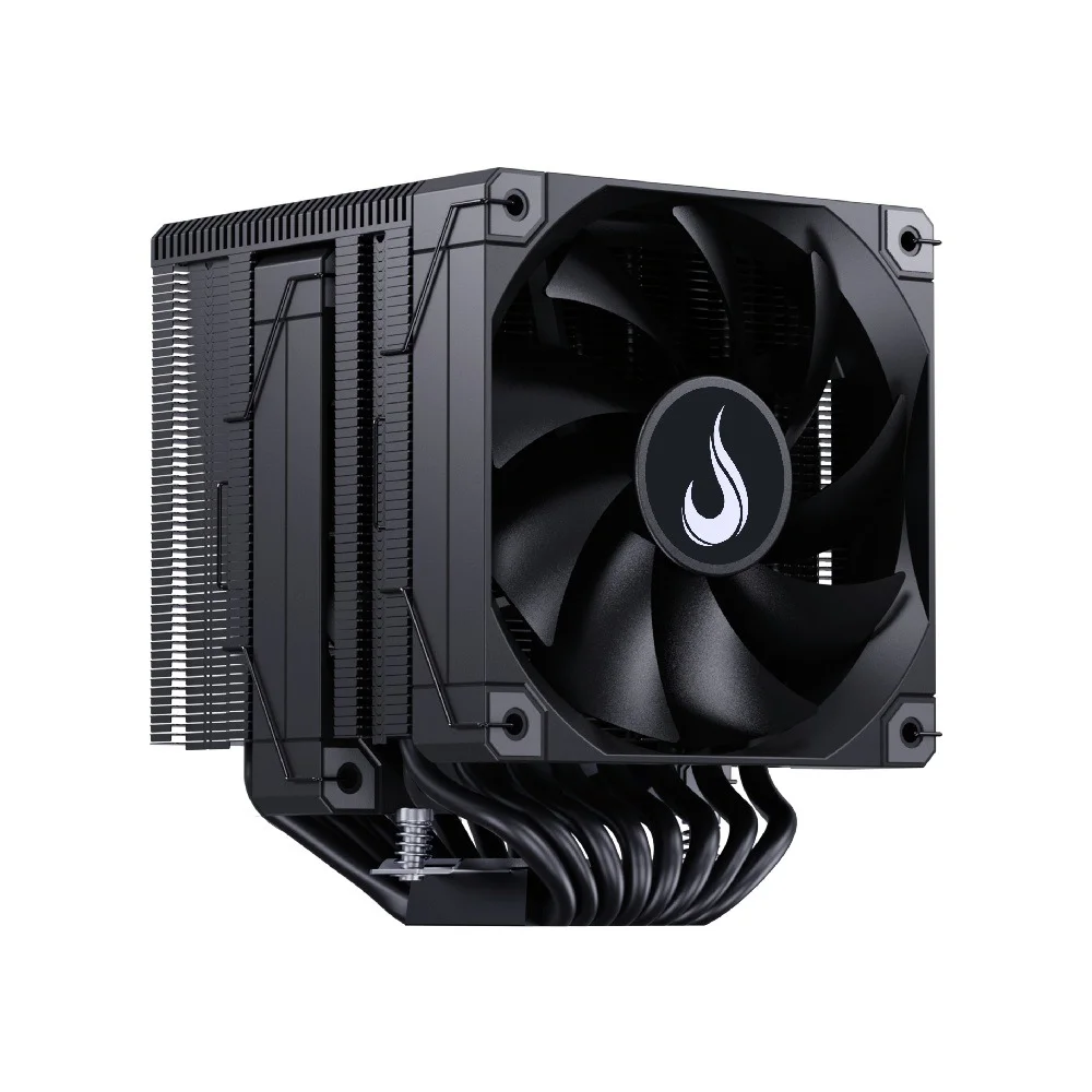 Imagem 2 de 5 do produto Air Cooler Gamer Rise Mode Temp 8 Black AMD e Intel 120mm Preto - RM-ACT8-B