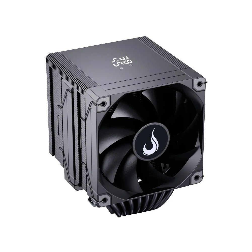 Imagem 3 de 5 do produto Air Cooler Gamer Rise Mode Temp 8 Black AMD e Intel 120mm Preto - RM-ACT8-B