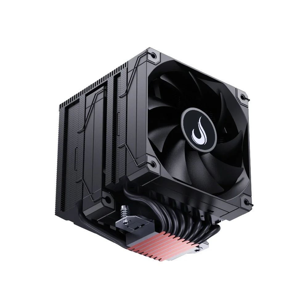 Imagem 5 de 5 do produto Air Cooler Gamer Rise Mode Temp 8 Black AMD e Intel 120mm Preto - RM-ACT8-B