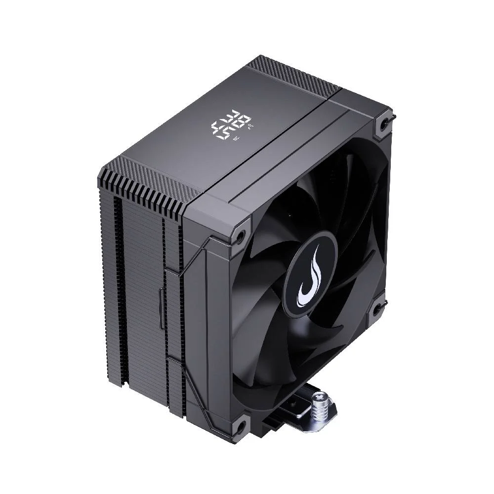 Imagem 2 de 5 do produto Air Cooler Gamer Rise Mode Temp 6 Black AMD e Intel 120mm Preto - RM-ACT6-B