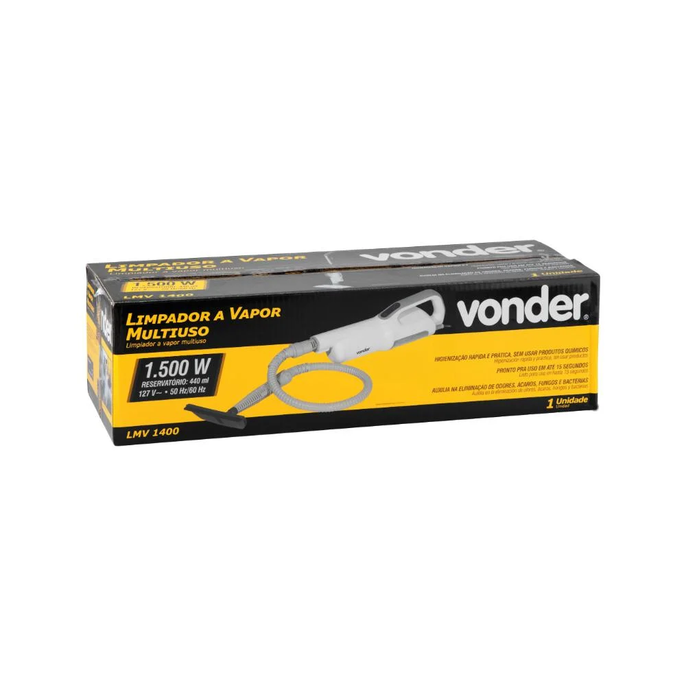 Imagem 5 de 5 do produto Limpador A Vapor Multiuso Vonder Lmv1400 127v