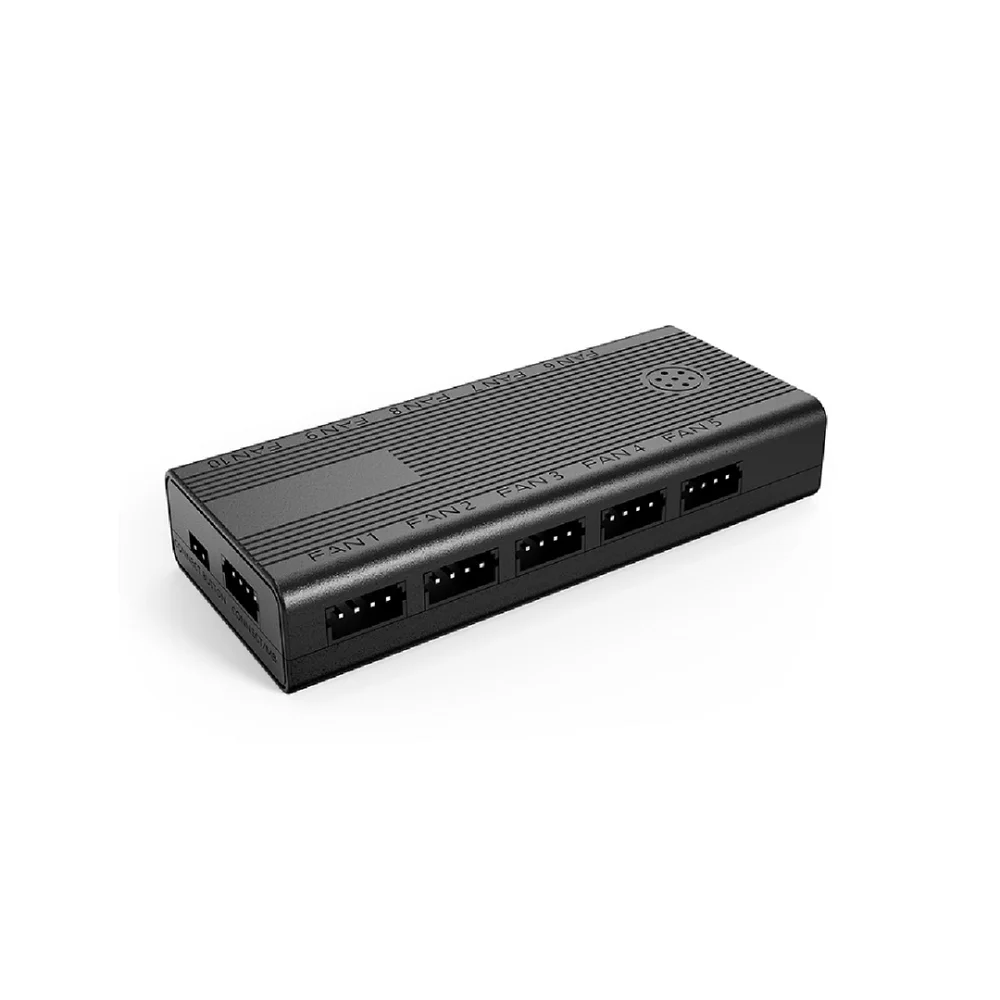 Imagem 2 de 4 do produto Cooler C3tech Hub Controlador De Fan Fh-110bk ARGB 4p