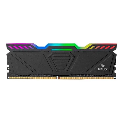 Memória Pichau Helix 8GB RGB Ddr4 3600mhz C22 Preto 1x8GB - PCh-hlxRGB3600-8GB