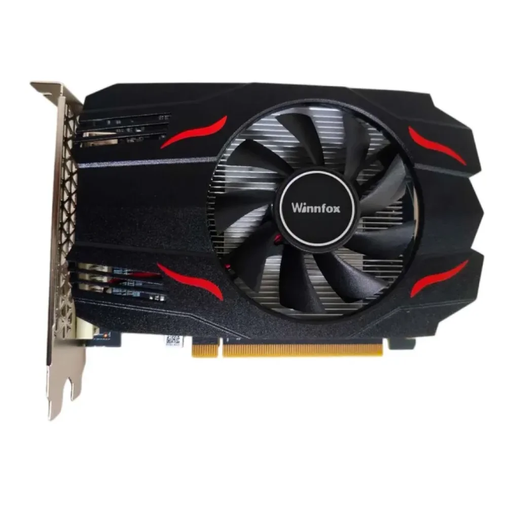 Placa De Video Winfox Rx560 4gb 128bits Ddr5 6