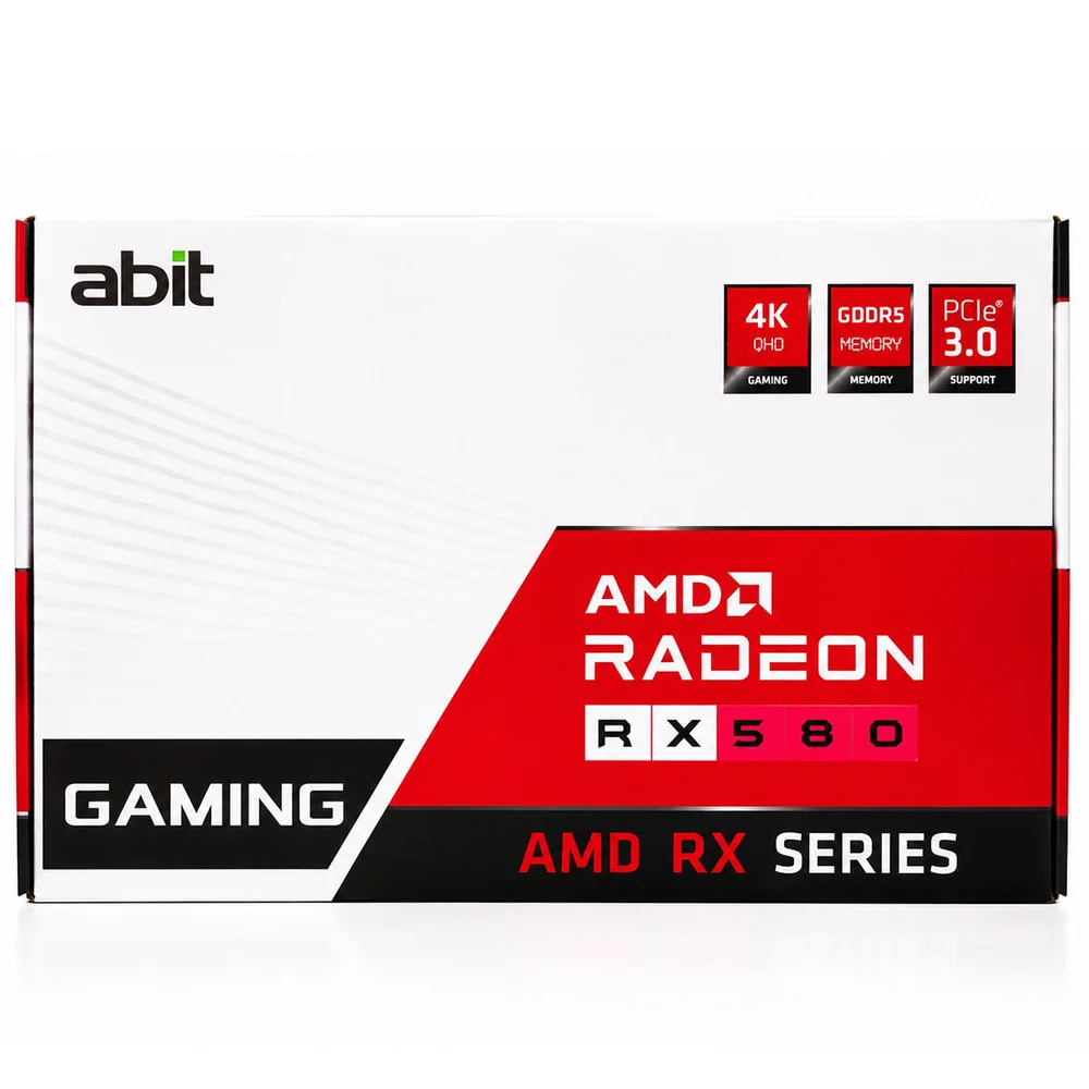 Placa De Video Abit Radeon Rx580 8GB GDDR5 - Bp580d-6a45b Placa De Video Abit Radeon Rx580 8GB GDDR5 - Bp580d-6a45b