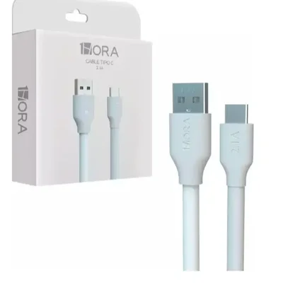 Cabo De Dados Usb-a Para Usb Tipo C 2.1a 1m Pvc Cab237-14-2