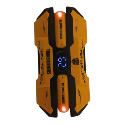 Fone De Ouvido Gamer Bluetooth  Transformers - Cor Amarelo