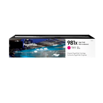 Cartucho 981x Pagewide Magenta L0r10a 556dn 586hx 114,5ml